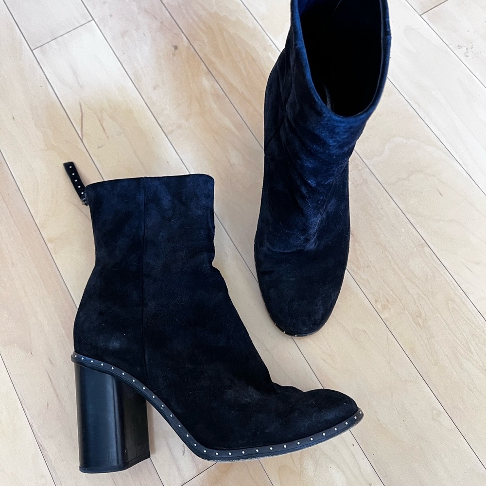 Rag And Bone Stud Design Booties 6.5 - image 1